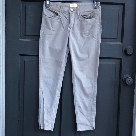 Zara Basic Pants With Zippers at Ankles - Picture 2 of 9